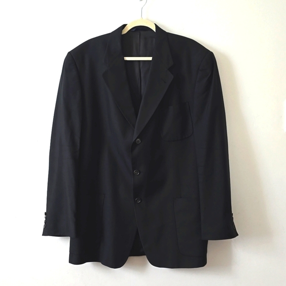 Burberry Men's Blazer Black 46L
